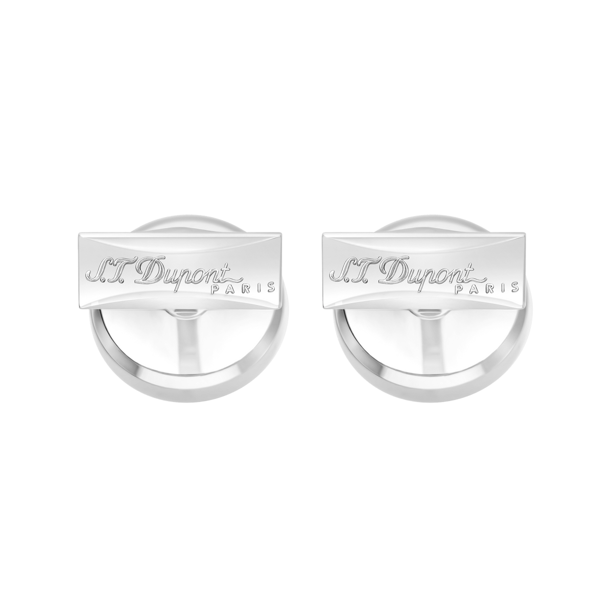 Cromo Accessoires_QTF collection_cufflinks color_silver 2 - S.T. Dupont Italy&Spain