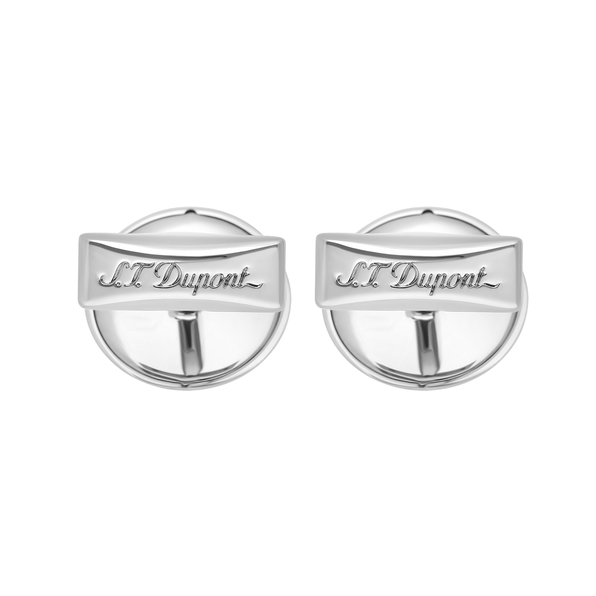 Cromo Accessoires_QTF collection_cufflinks color_silver 2 - S.T. Dupont Italy&Spain