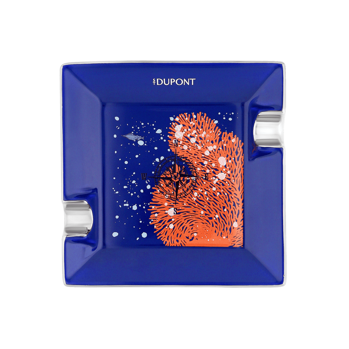 Porcellana art - of - fire Collection_20000 - Lieues - sous - les - mers Collection_Ashtray 1 - S.T. Dupont Italy&Spain
