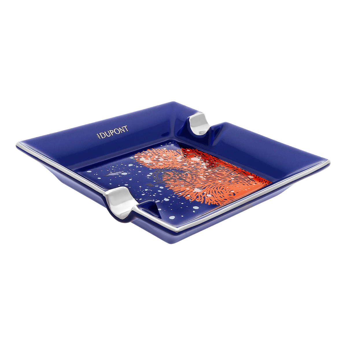 Porcellana art - of - fire Collection_20000 - Lieues - sous - les - mers Collection_Ashtray 2 - S.T. Dupont Italy&Spain