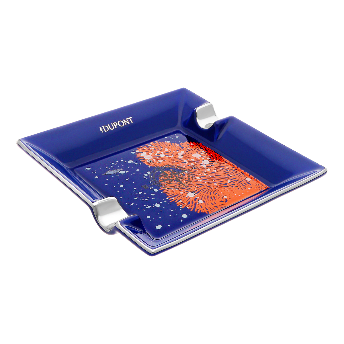 Porcellana art - of - fire Collection_20000 - Lieues - sous - les - mers Collection_Ashtray 3 - S.T. Dupont Italy&Spain