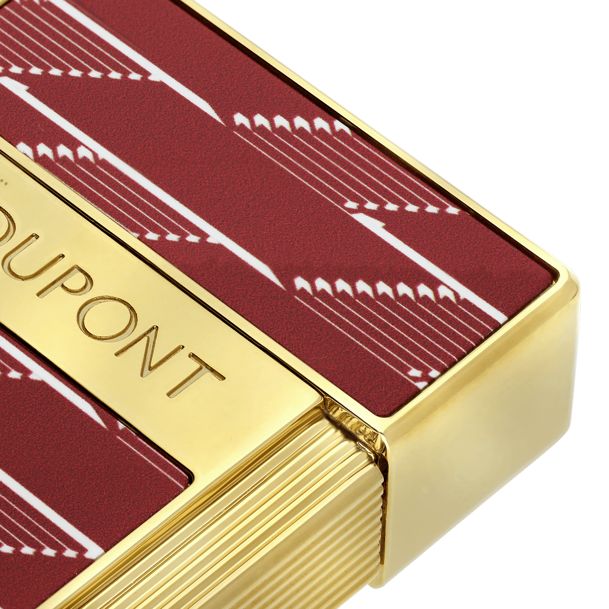 Accendino laccato art - of - fire Collection_Monogram color_burgundy 2 - S.T. Dupont Italy&Spain