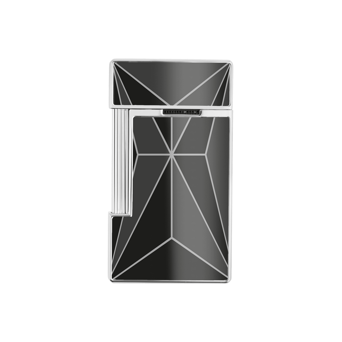Accendino laccato art - of - fire collection_Fire - X color_black 3 - S.T. Dupont Italy&Spain