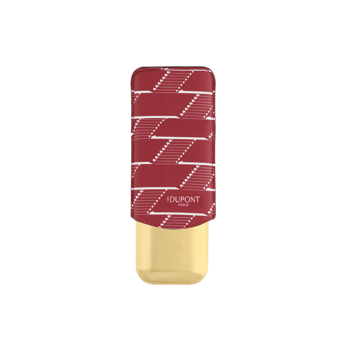 Custodia in tela rivestita Collection_Monogram color_burgundy fall - selection 2 - S.T. Dupont Italy&Spain