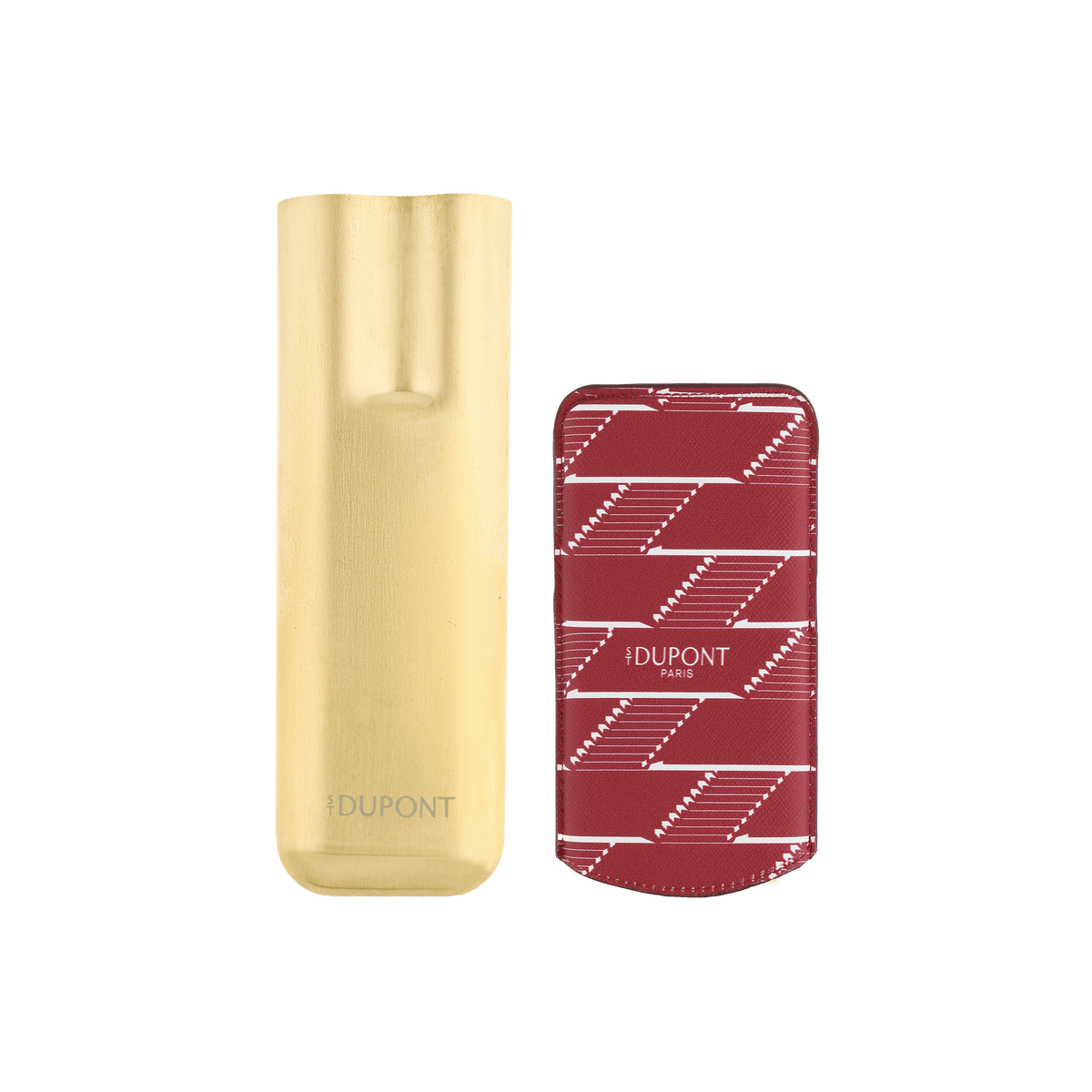 Custodia in tela rivestita Collection_Monogram color_burgundy fall - selection 3 - S.T. Dupont Italy&Spain