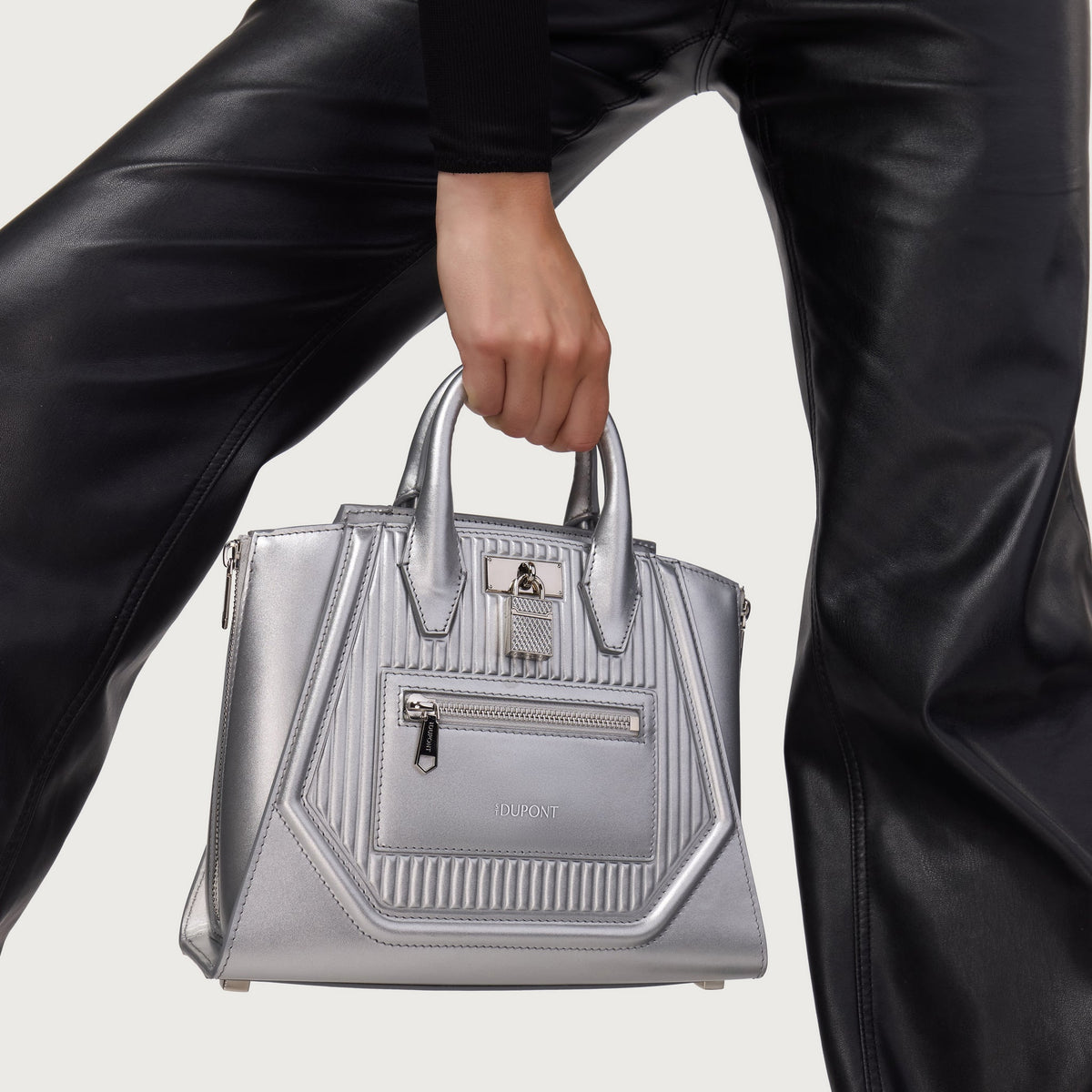 Mini Borsa CollectionFW2425 color_silver corporate25 2 - S.T. Dupont Italy&Spain
