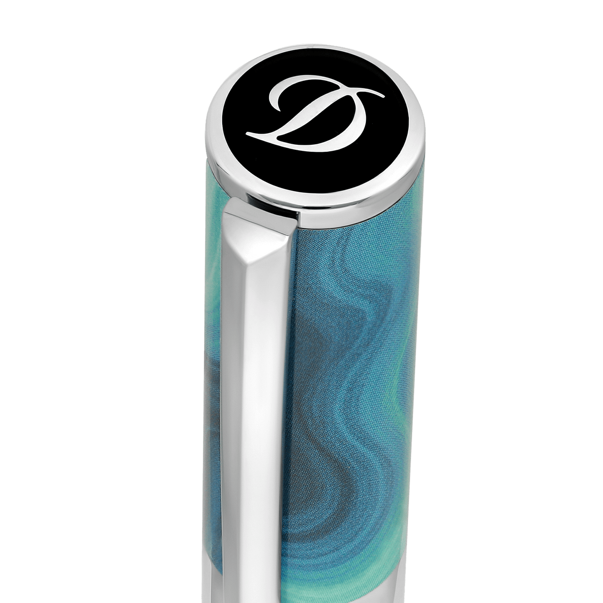 Penna roller badge_customizable collection_d - initial color_blue 4 - S.T. Dupont Italy&Spain