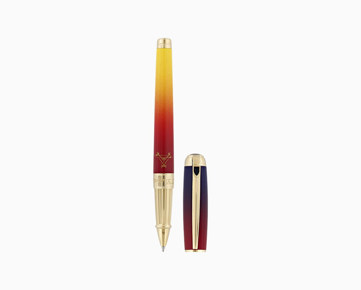 Penna roller collection_line - d color_violet finition_gold 6 - S.T. Dupont Italy&Spain