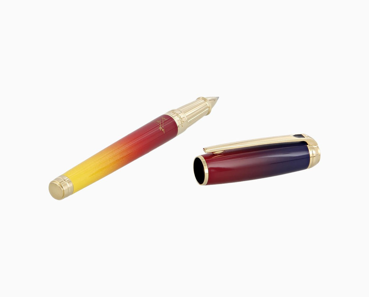 Penna roller collection_line - d color_violet finition_gold 7 - S.T. Dupont Italy&Spain