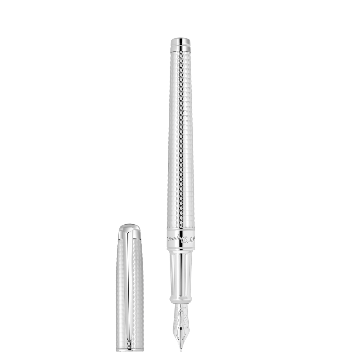 Penna piuma Medium collection_eternity collection_line - d color_silver 1 - S.T. Dupont Italy&Spain