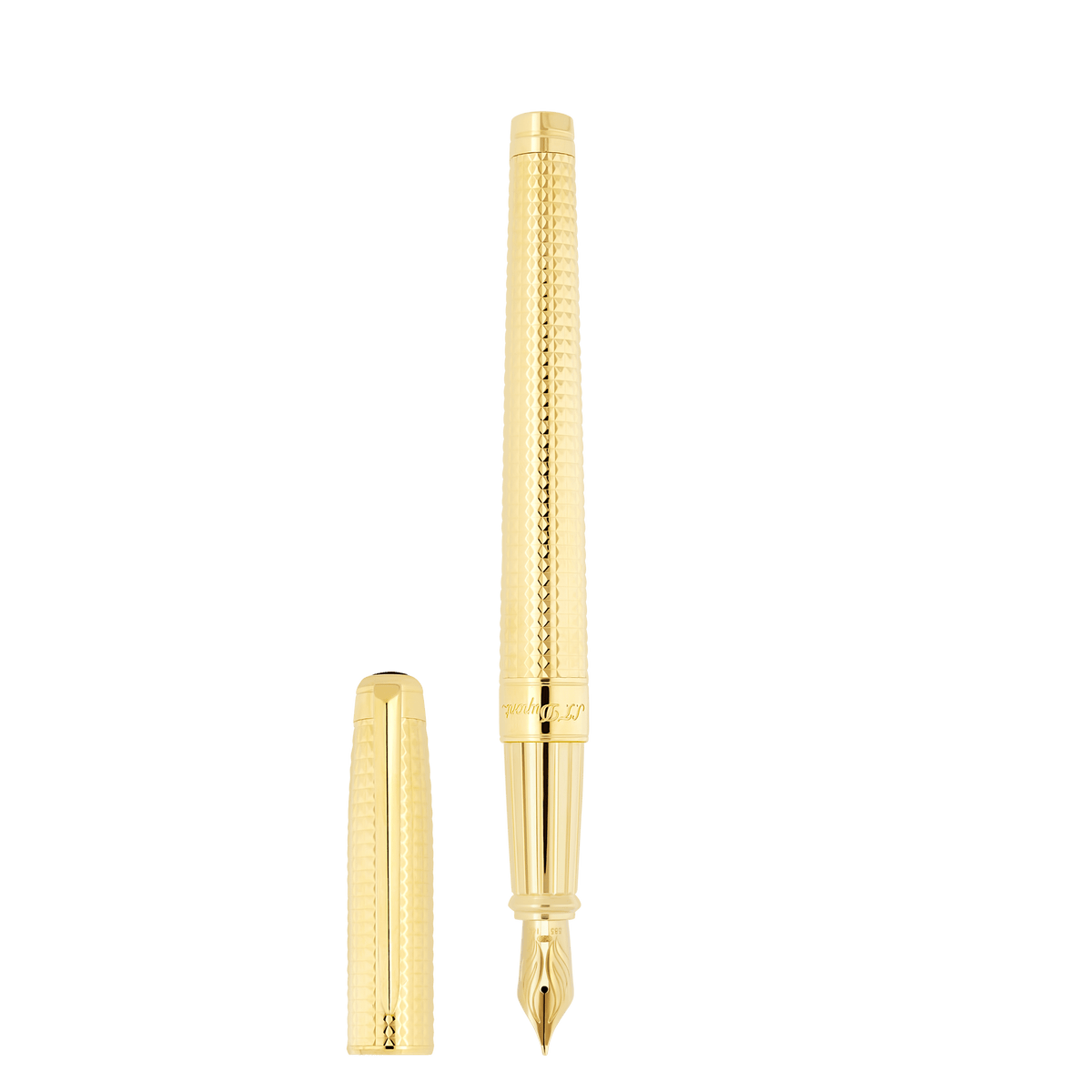 Penna piuma Large collection_eternity collection_line - d color_golden 1 - S.T. Dupont Italy&Spain