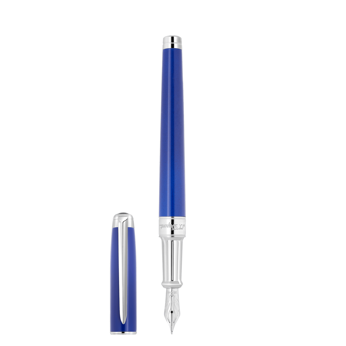 Penna piuma Medium collection_eternity collection_line - d color_blue 1 - S.T. Dupont Italy&Spain
