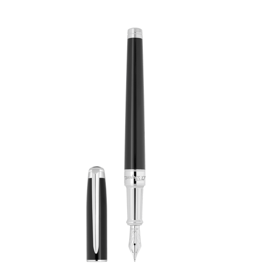 Penna piuma Medium collection_eternity collection_line - d color_black 1 - S.T. Dupont Italy&Spain