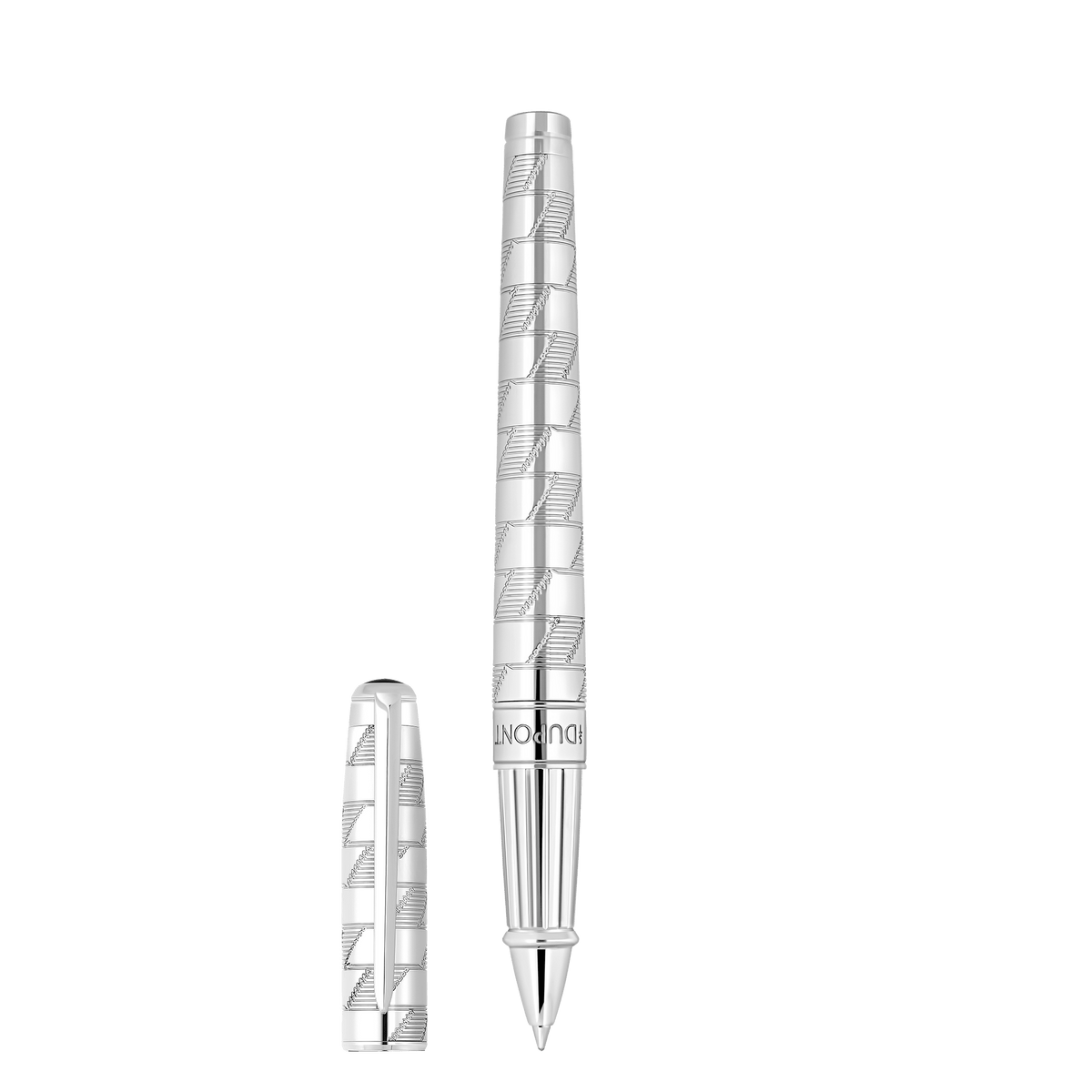 Roller Large Collection_Monogram color_silver corporate25 1 - S.T. Dupont Italy&Spain