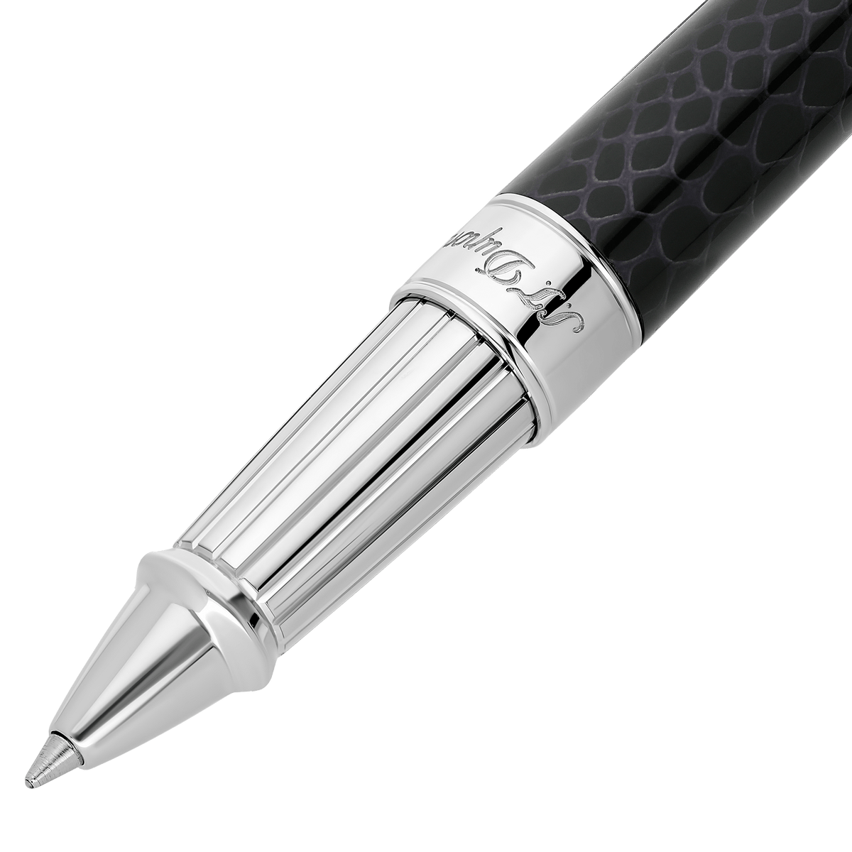 penna roller large Collection_Snake - skin color_black father's day 2 - S.T. Dupont Italy&Spain