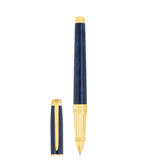 Penna Roller large Collection_Popote color_blue father's day 1 - S.T. Dupont Italy&Spain