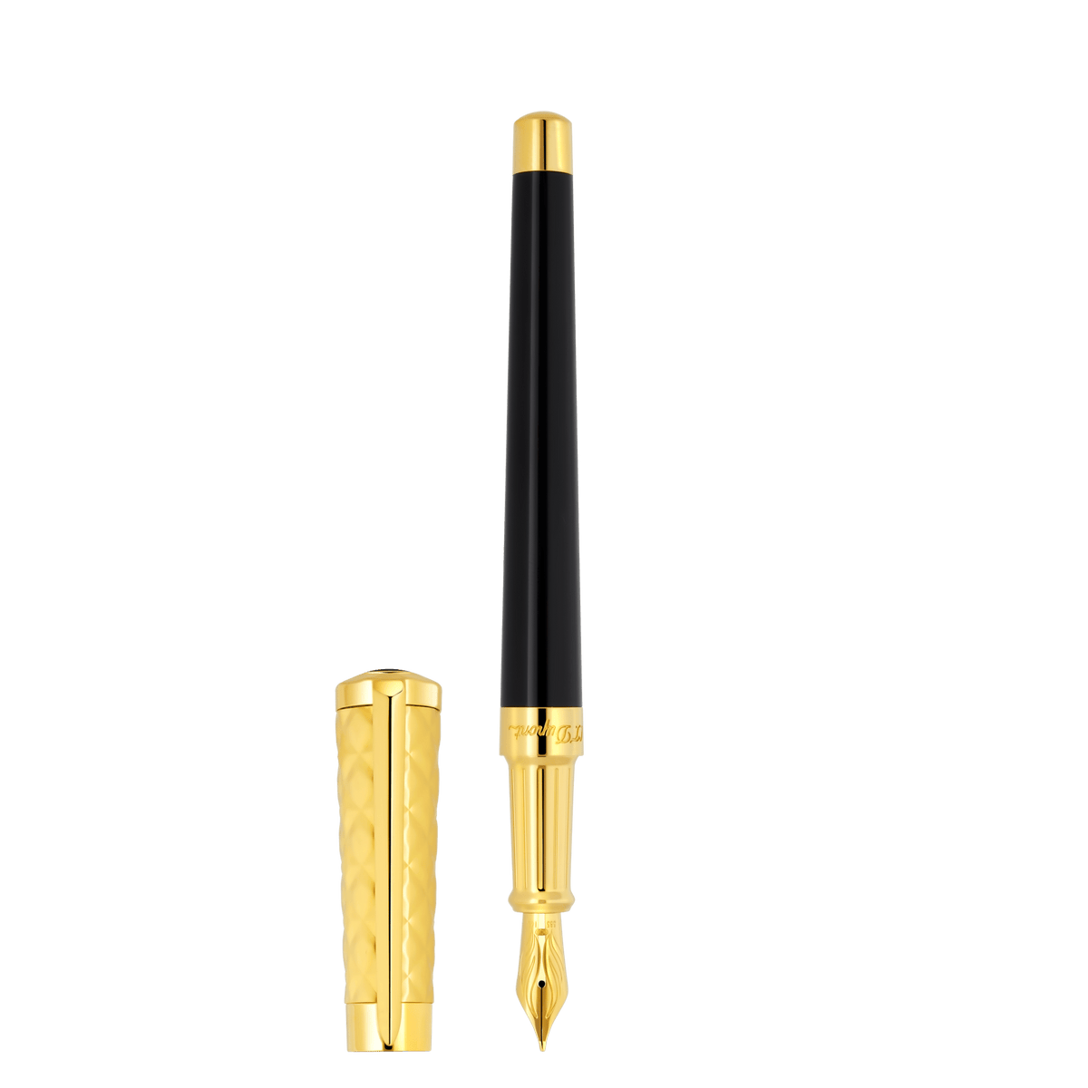 Penna piuma collection_liberte color_black finition_gold 1 - S.T. Dupont Italy&Spain