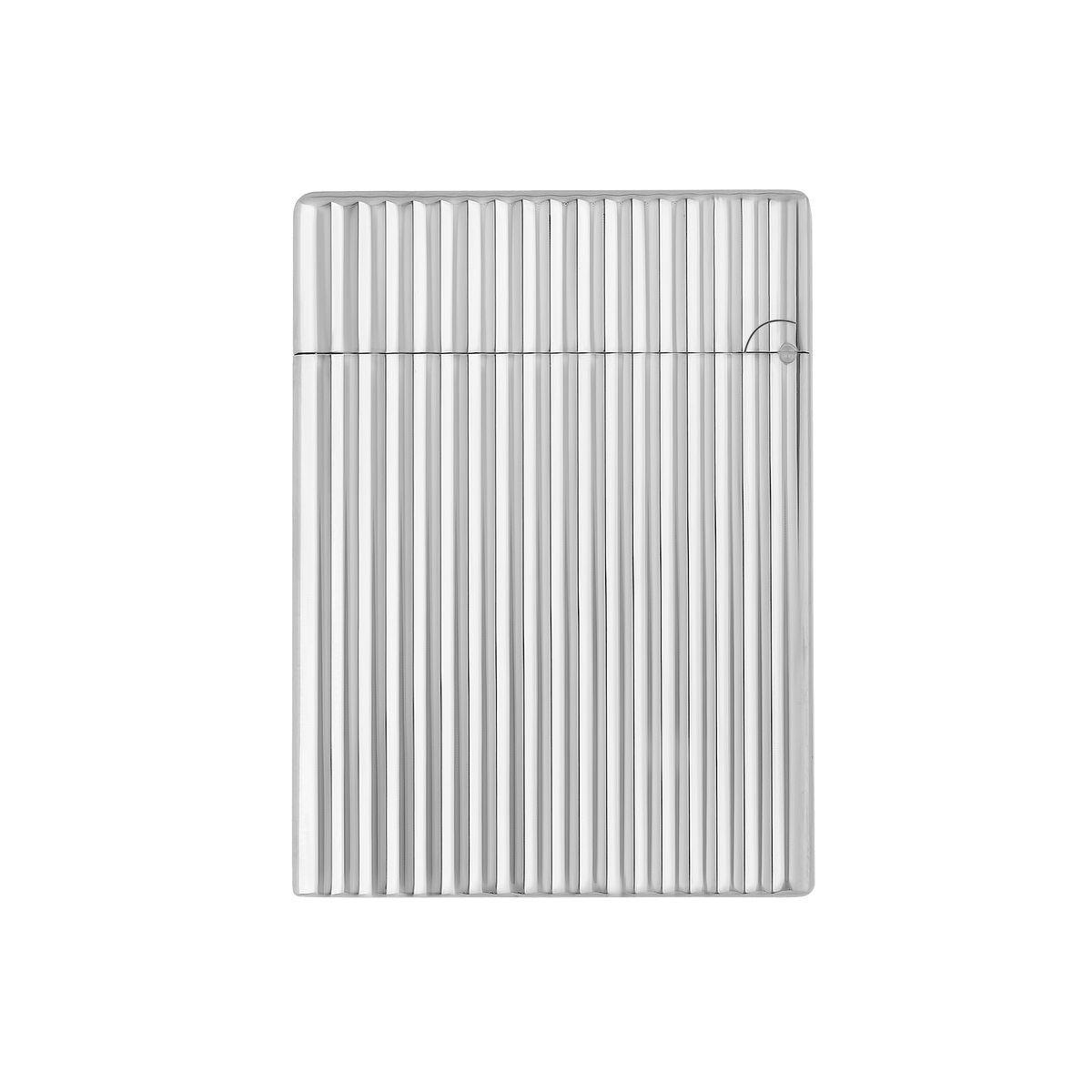 Accendino guilloché art - of - fire Collection_Ligne - 1 color_silver 3 - S.T. Dupont Italy&Spain