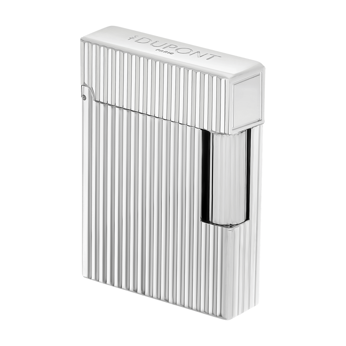 Accendino guilloché art - of - fire Collection_Ligne - 1 color_silver 5 - S.T. Dupont Italy&Spain