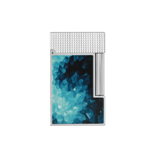 Accendino Laccato color_blue Father's day finition_palladium 1 - S.T. Dupont Italy&Spain