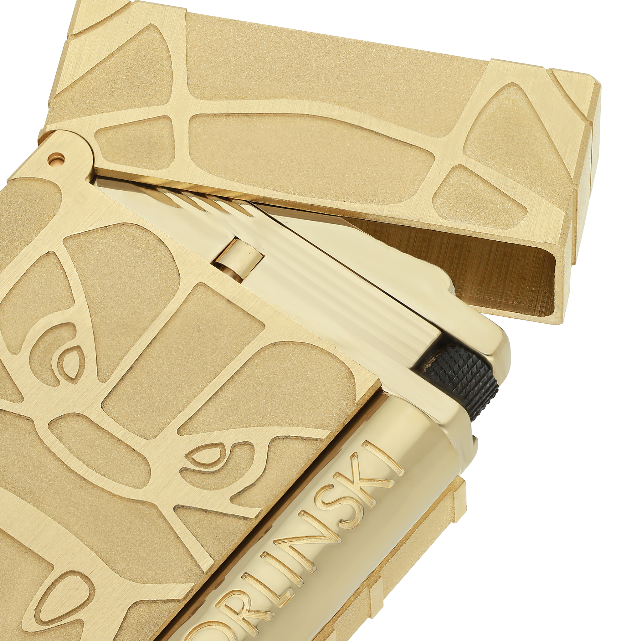 accendino spazzolato