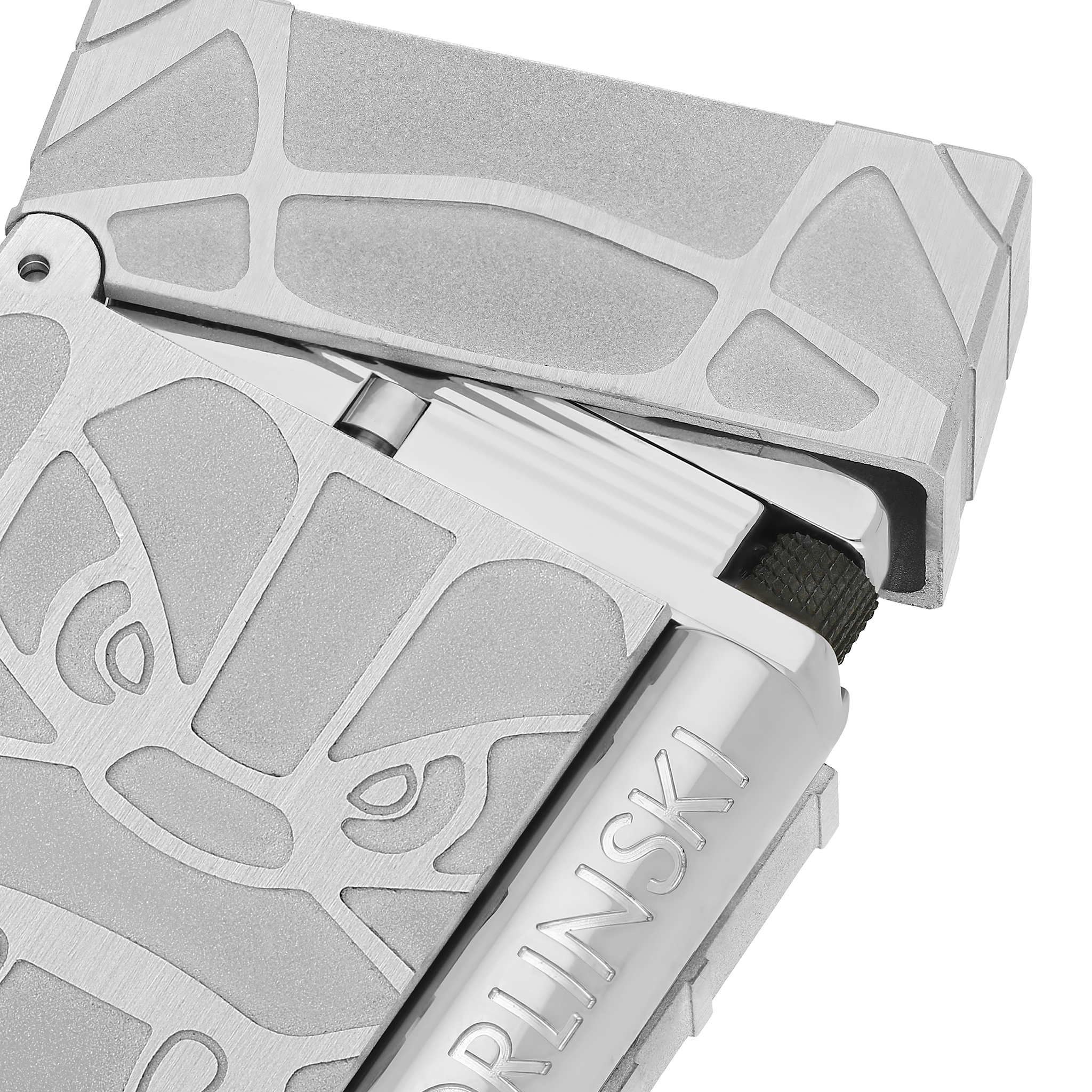 accendino spazzolato