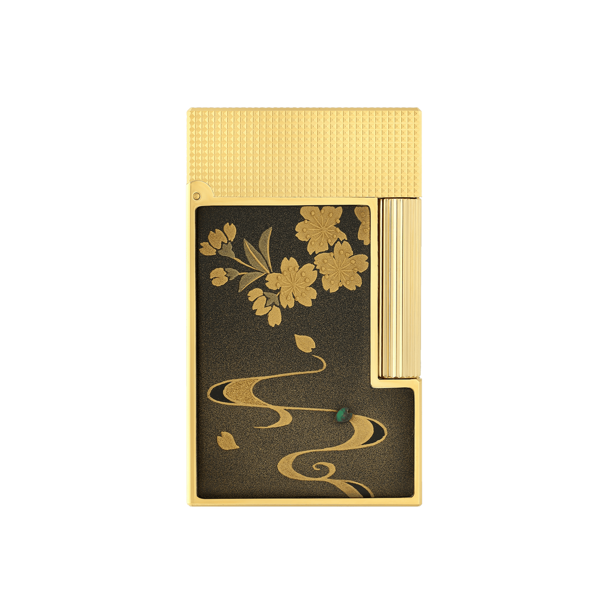 Accendino laccato color_brown flame_double gaz - refill_grey - red 1 - S.T. Dupont Italy&Spain