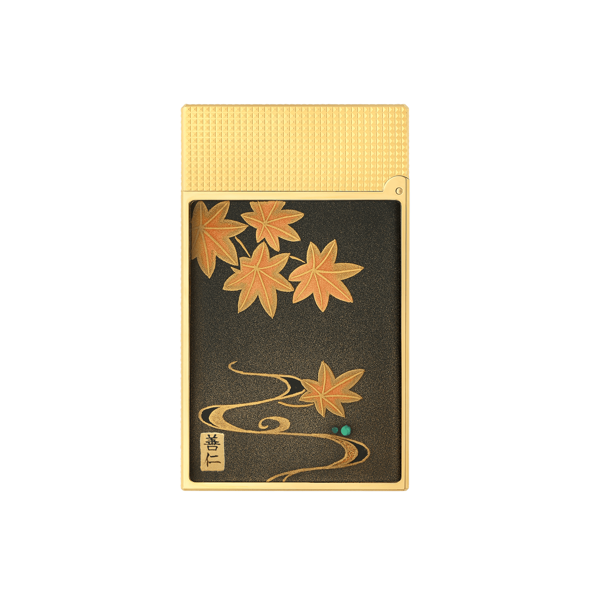 Accendino laccato color_brown flame_double gaz - refill_grey - red 3 - S.T. Dupont Italy&Spain